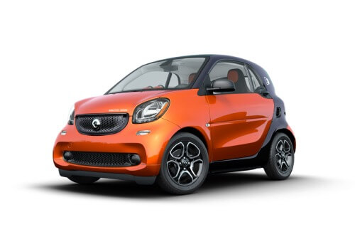 orange smart car on white background - Smart Performance Chips by Chip Your Car