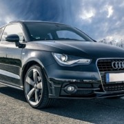Black Audi vehicle parked - Chip Your Car Audi Performance Chips Improve Gas Mileage